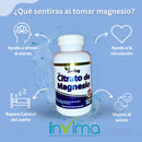 ZenMag® Citrato de Magnesio Mega Concentrado Importado 100 Capsulas + SUPER REGALO 🎁